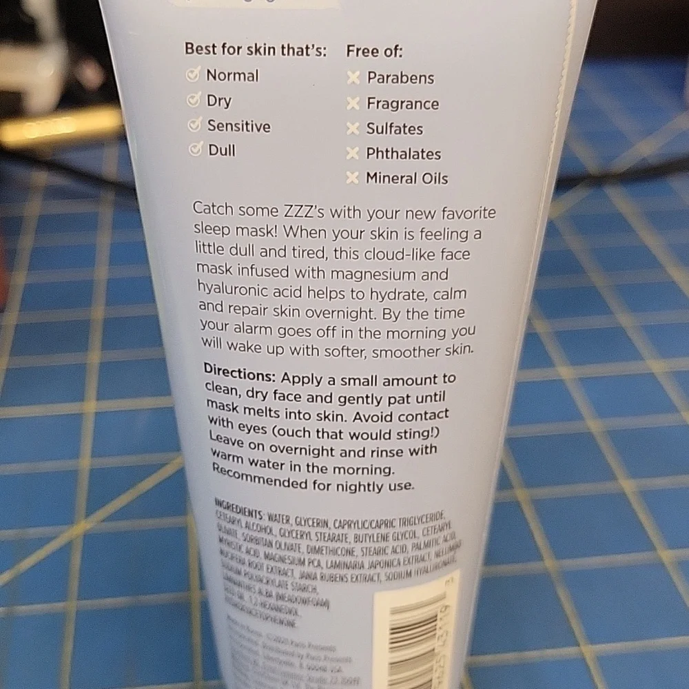 Freeman Beauty | Skincare | Freeman Sleepy Time Whipped Mask 89ml New ...